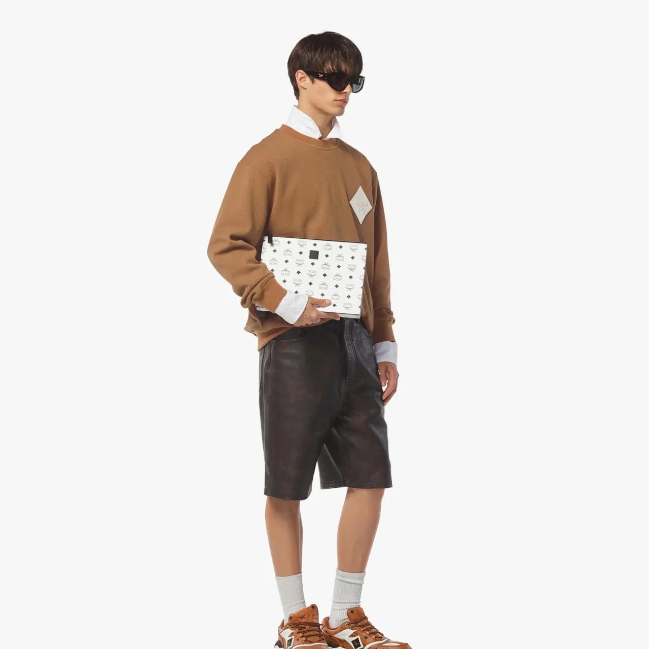 Túi MCM Aren Wristlet 'White' MXZDSTA02WT001 — ảnh 2