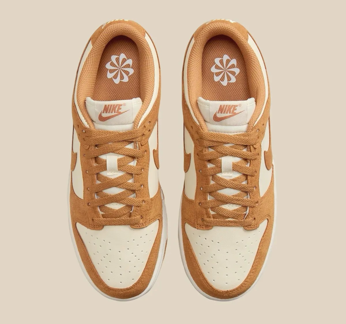 Giày Nike Dunk Low Next Nature 'Flax Suede' HJ7673-100 — ảnh 4
