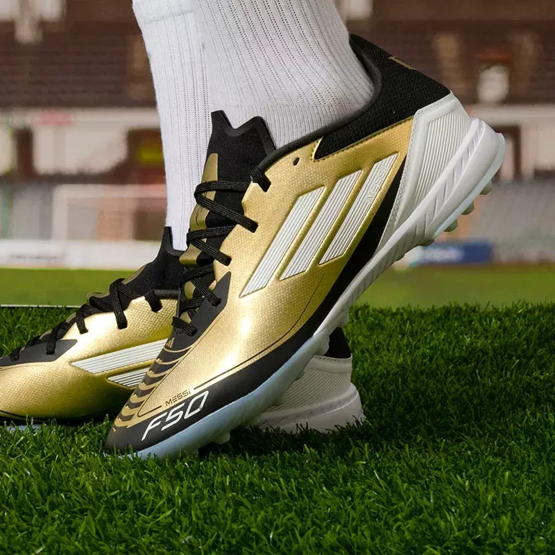 Giày Adidas F50 League Messi 'Gold' IG9282 — ảnh 2