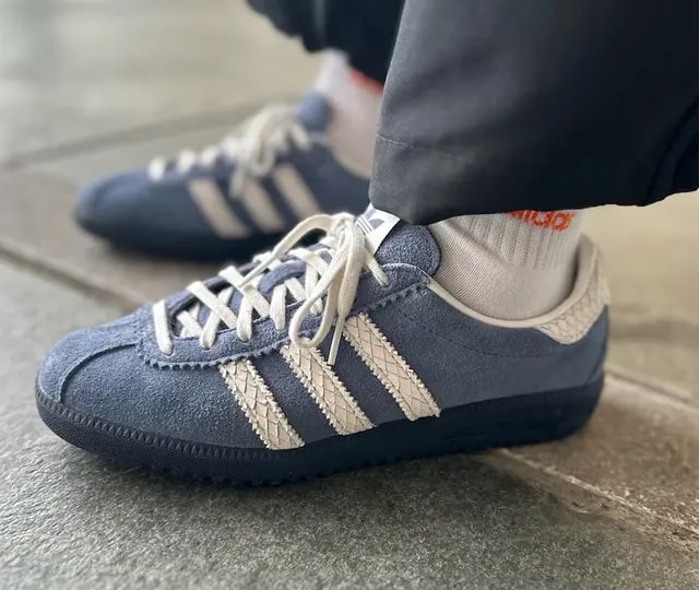 Giày Adidas Originals Bermuda 'Navy Red' JI4278 — ảnh 2