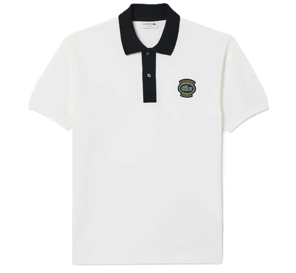 Áo Lacoste Original With Badge 'White' PH7369-8LP — kich-thuoc: L