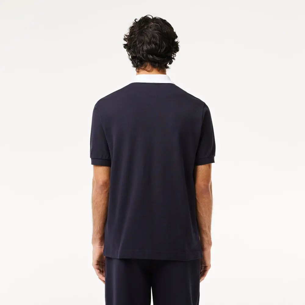 Áo Lacoste Original With Badge 'Blue' PH7369-EL5 — ảnh 2