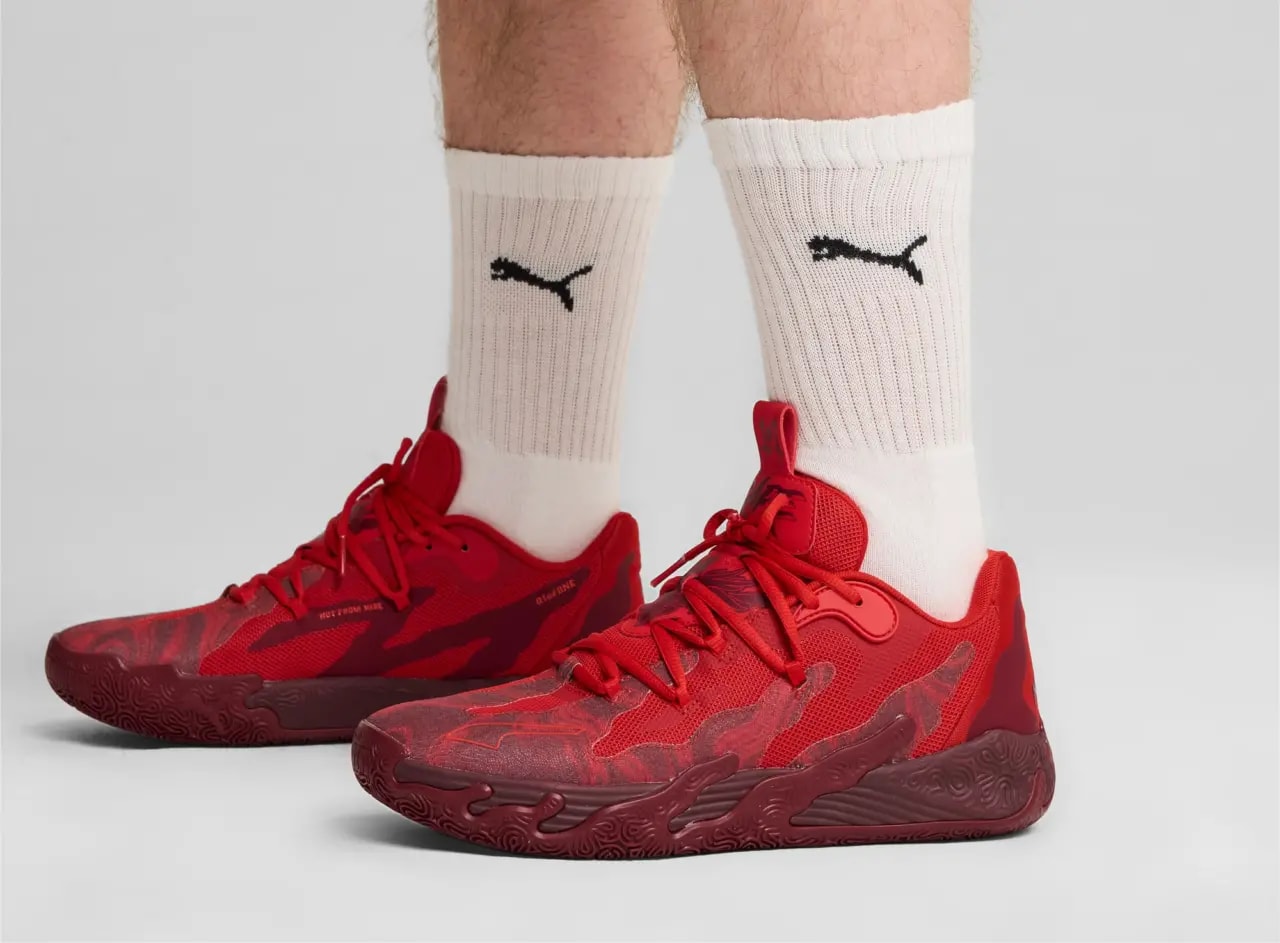 Giày Puma MB.03 Low TB 'Team Bank Pack Red' 310519-02 — ảnh 2