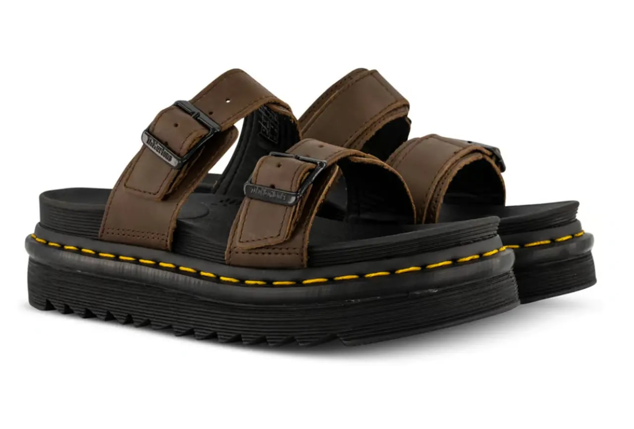 Dép Dr.Martens Myles 'Brown Illusion' 28002201 — ảnh 4