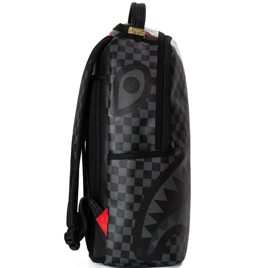 Balo Sprayground Shark Checkerboard 'Black White' W1045715 — ảnh 4