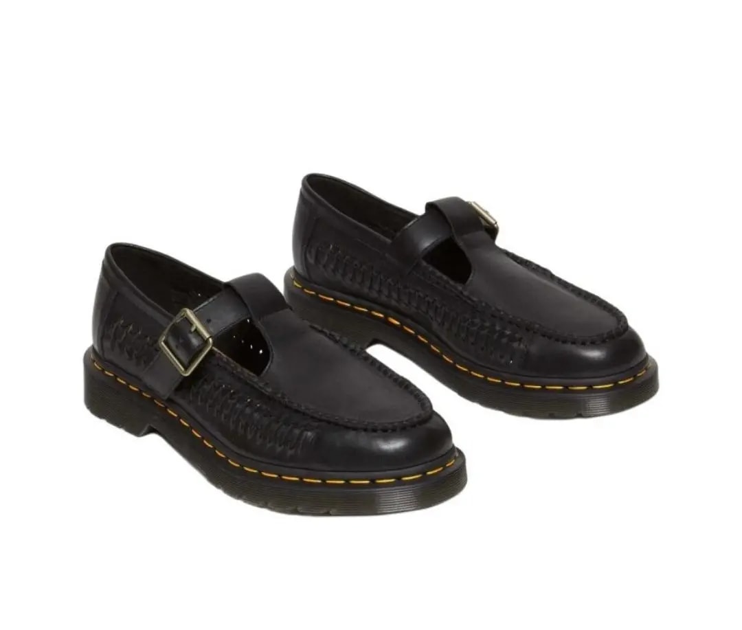 Giày Dr.Martens Adrian T-Bar Leather Mary Jane 'Black' 31622001 — ảnh 4