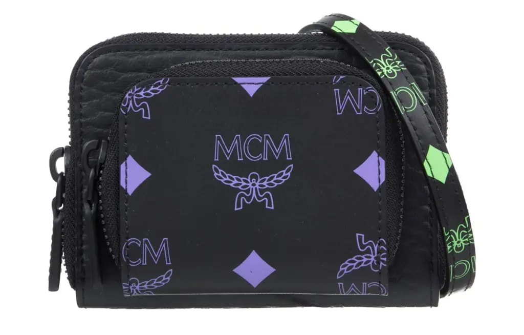 Túi MCM Vietos 22 Spring Summer Old Flower 'Purple' MXLCSSX01U4001