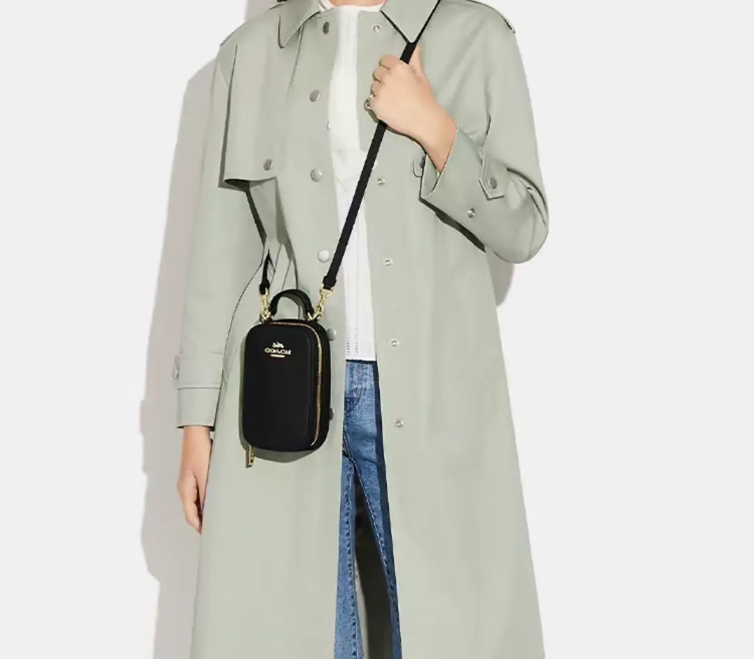 Túi Coach Eva Phone Crossbody 'Black' CB854-IMBLK — ảnh 2