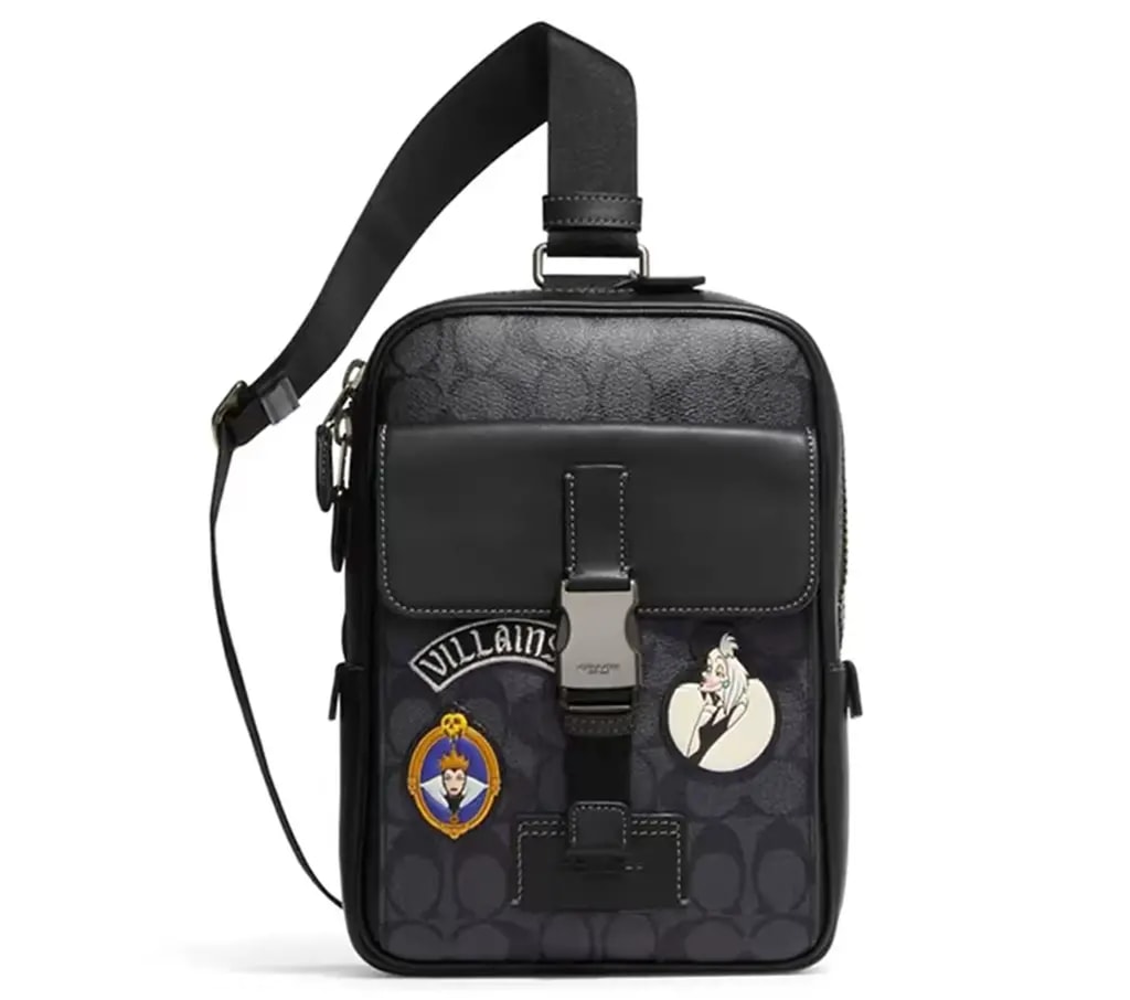 Túi Coach Pack x Disney 'Black' CC113-QBPHT
