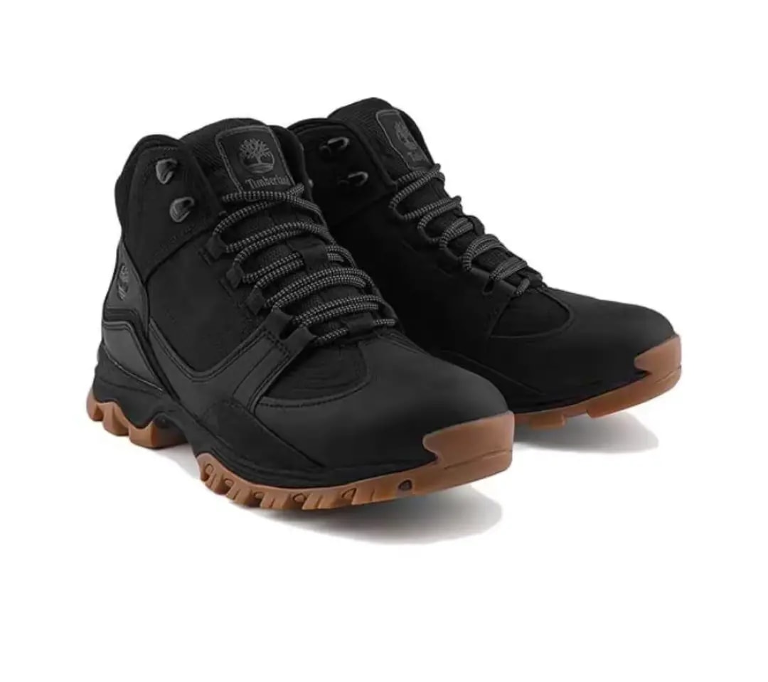 Giày Timberland Mt. Maddsen Mid Hiking 'Black Full Grain' A68MR — ảnh 4