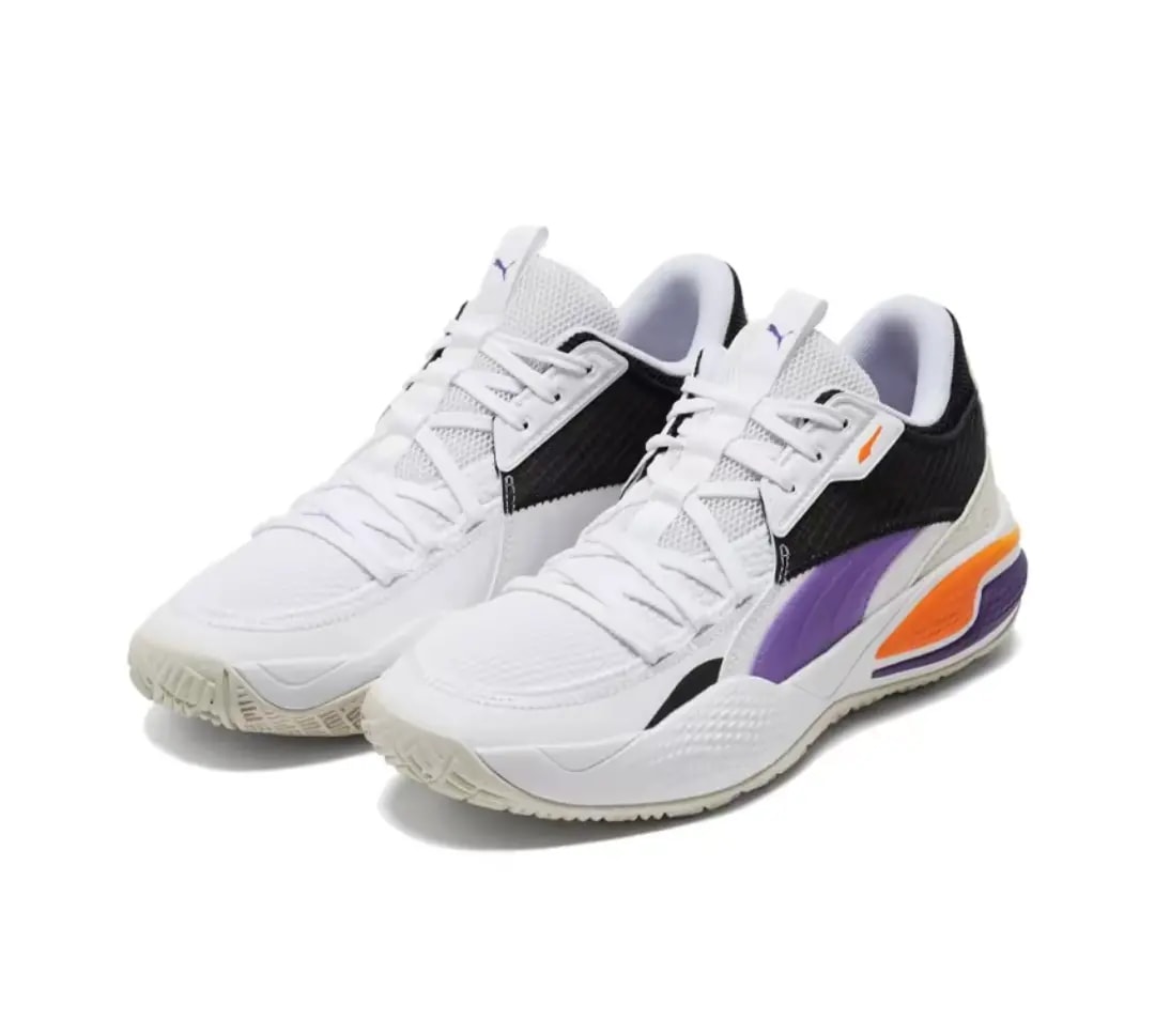 Giày Puma Court Rider 'White Prism Violet' 195634‑02 — ảnh 5