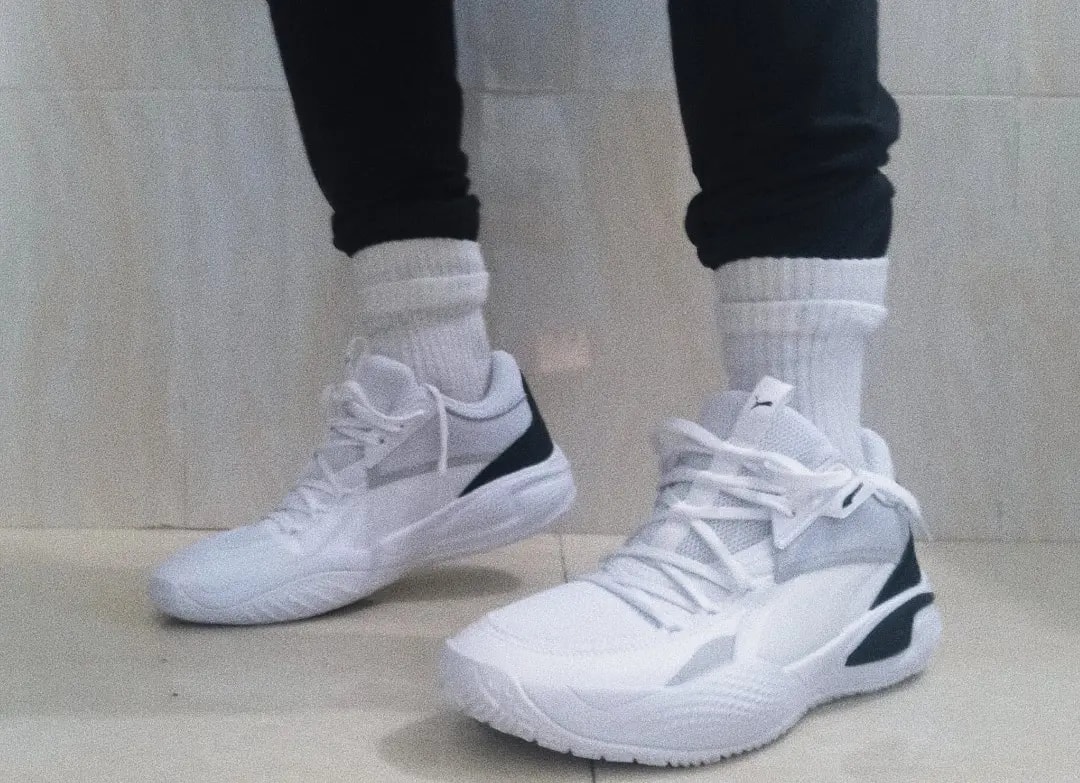 Giày Puma Court Rider 'White Black' 195634-03 — ảnh 2