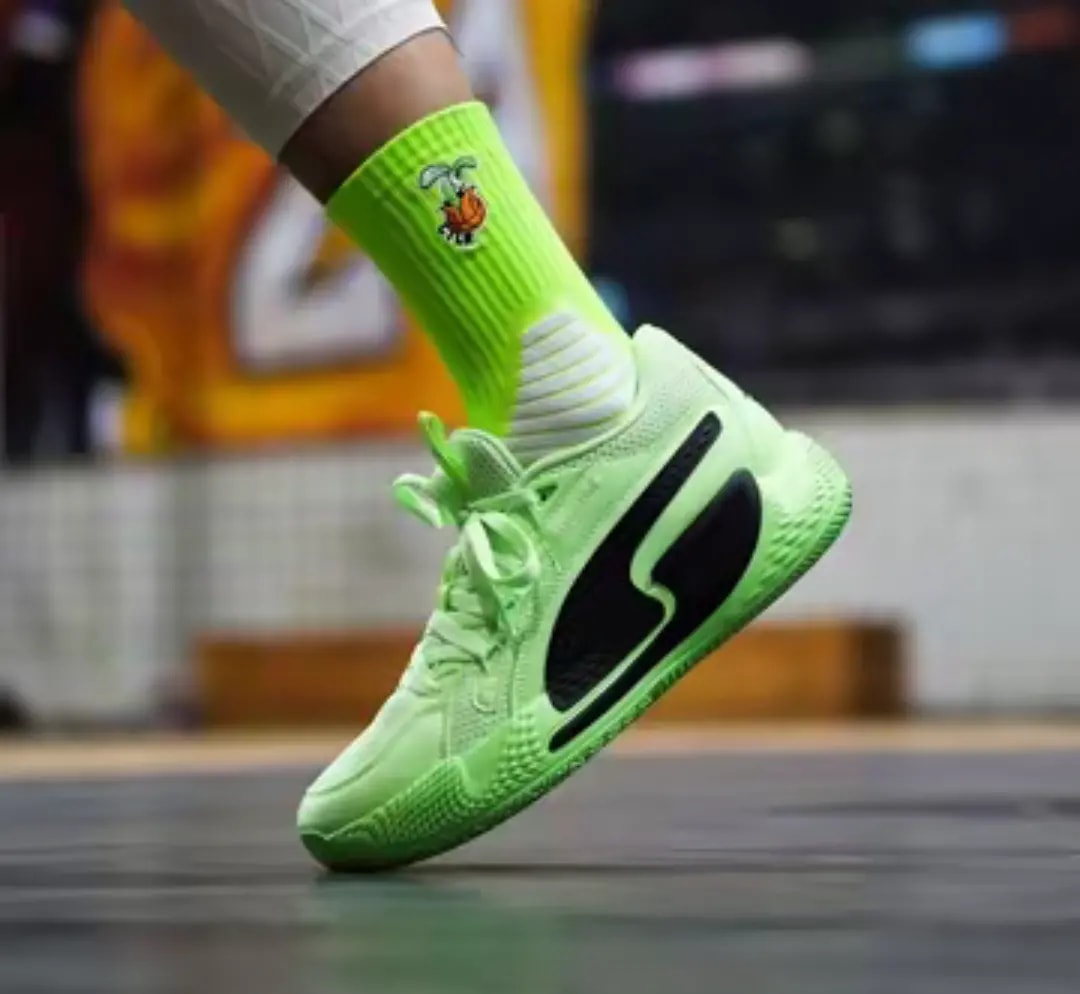 Giày Puma Court Rider Chaos 'Fizzy Lime' 378269-01 — ảnh 4
