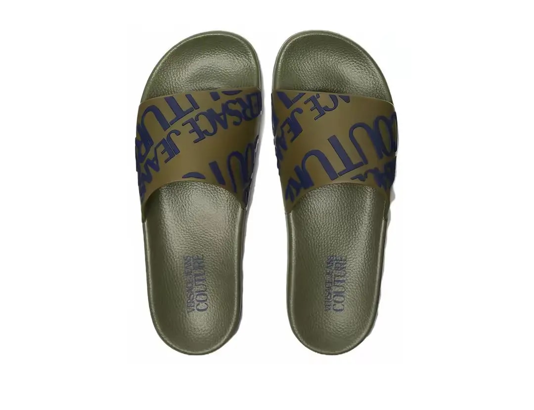 Dép Versace Jeans Couture Logo 'Dark Green' E75YA3SQ1-E71352-E107 — ảnh 3