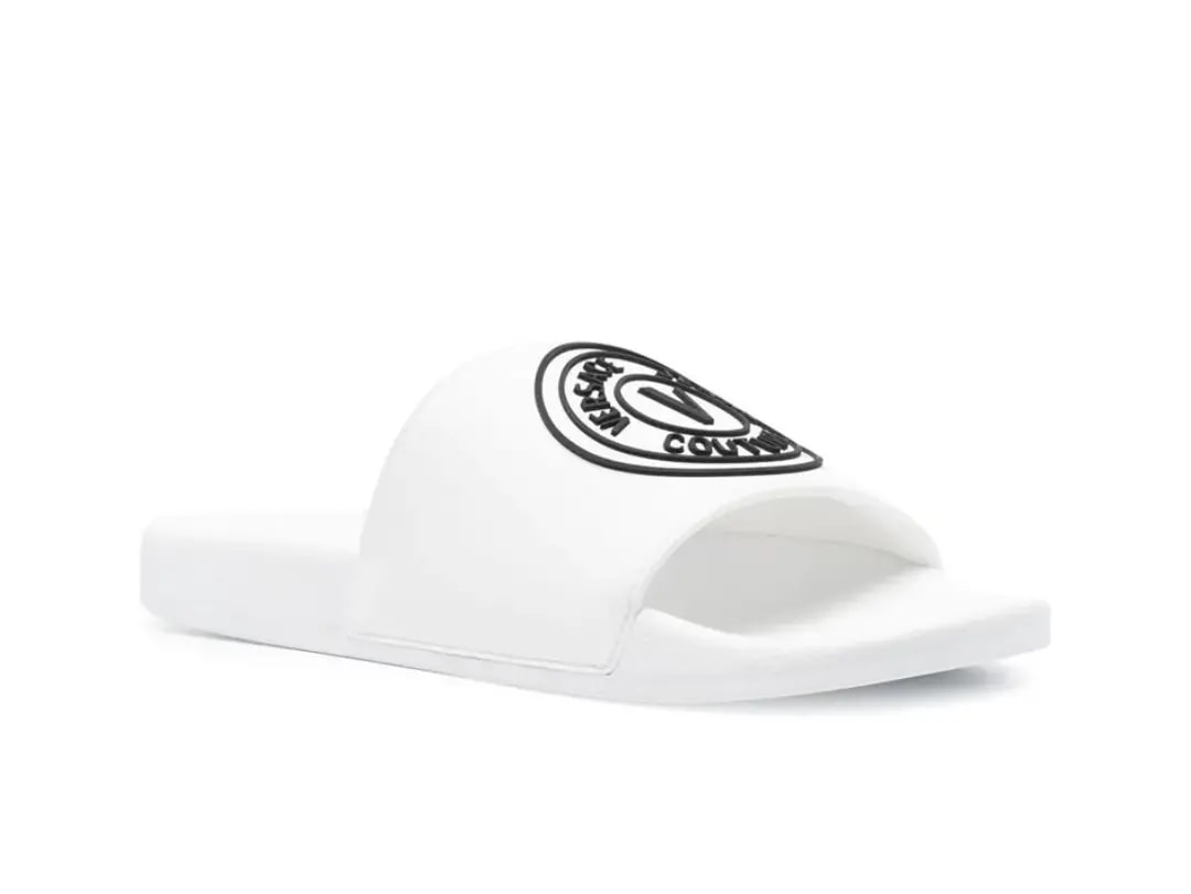 Dép Versace Jeans Erkek Terlik 'White' 73YA3SQ3-ZS192-003 — ảnh 4