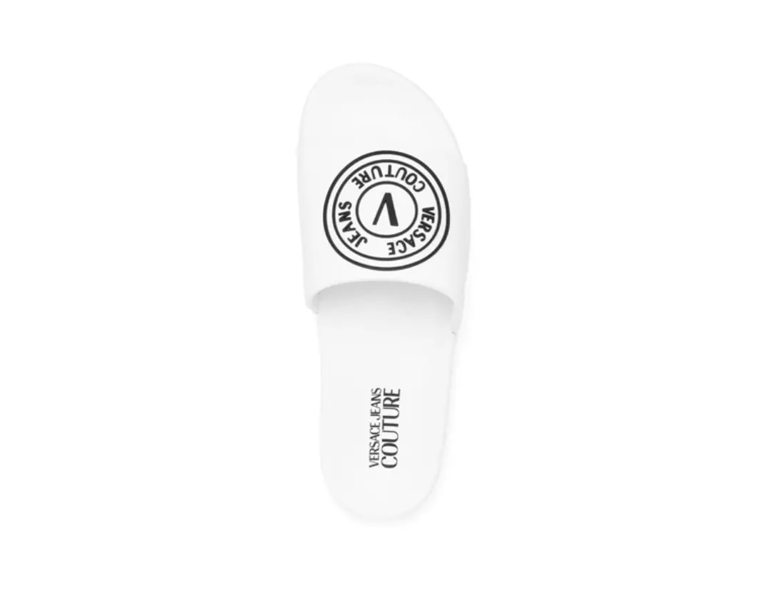 Dép Versace Jeans Erkek Terlik 'White' 73YA3SQ3-ZS192-003 — ảnh 2