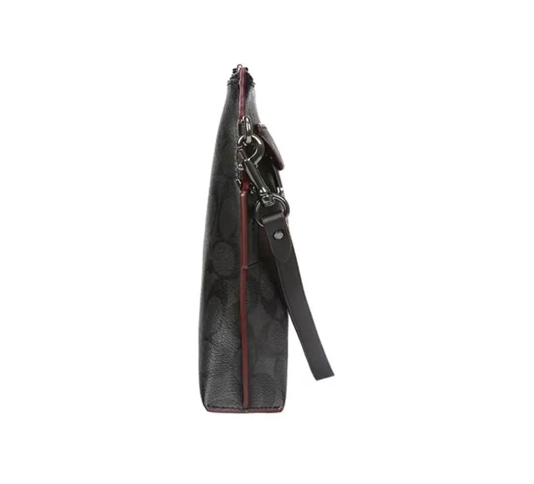 Túi Coach Pouch 29 Classic Logo 'Black' F39763-N3A — ảnh 2