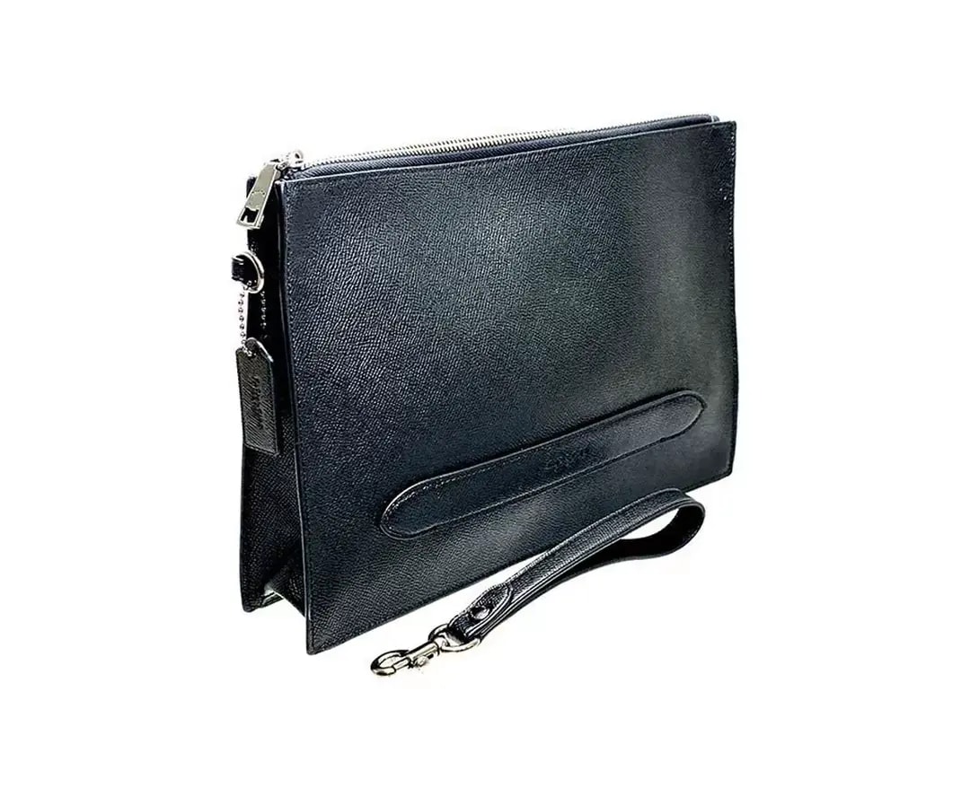 Túi Coach Pouch 30 Mega Letters 'Black' F68154-QBBK — ảnh 3