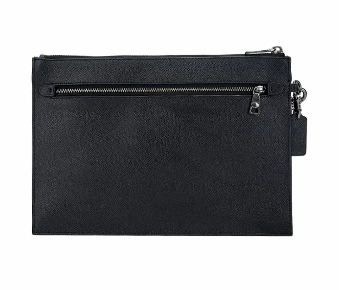 Túi Coach Pouch 30 Mega Letters 'Black' F68154-QBBK — ảnh 2