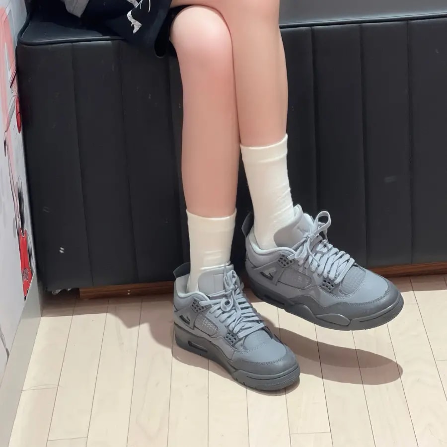 Giày Nike Air Jordan 4 Retro SE GS 'Wet Cement' HM8965-001 — ảnh 5