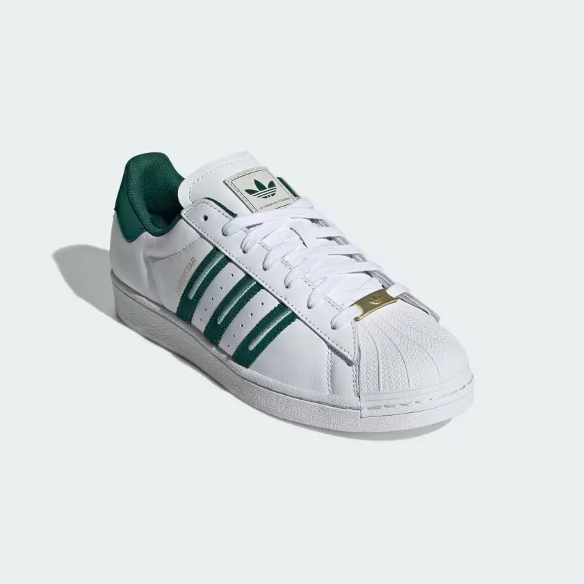 Giày Aididas Superstar 'Embroidered Green Stripes' ID1374 — ảnh 2