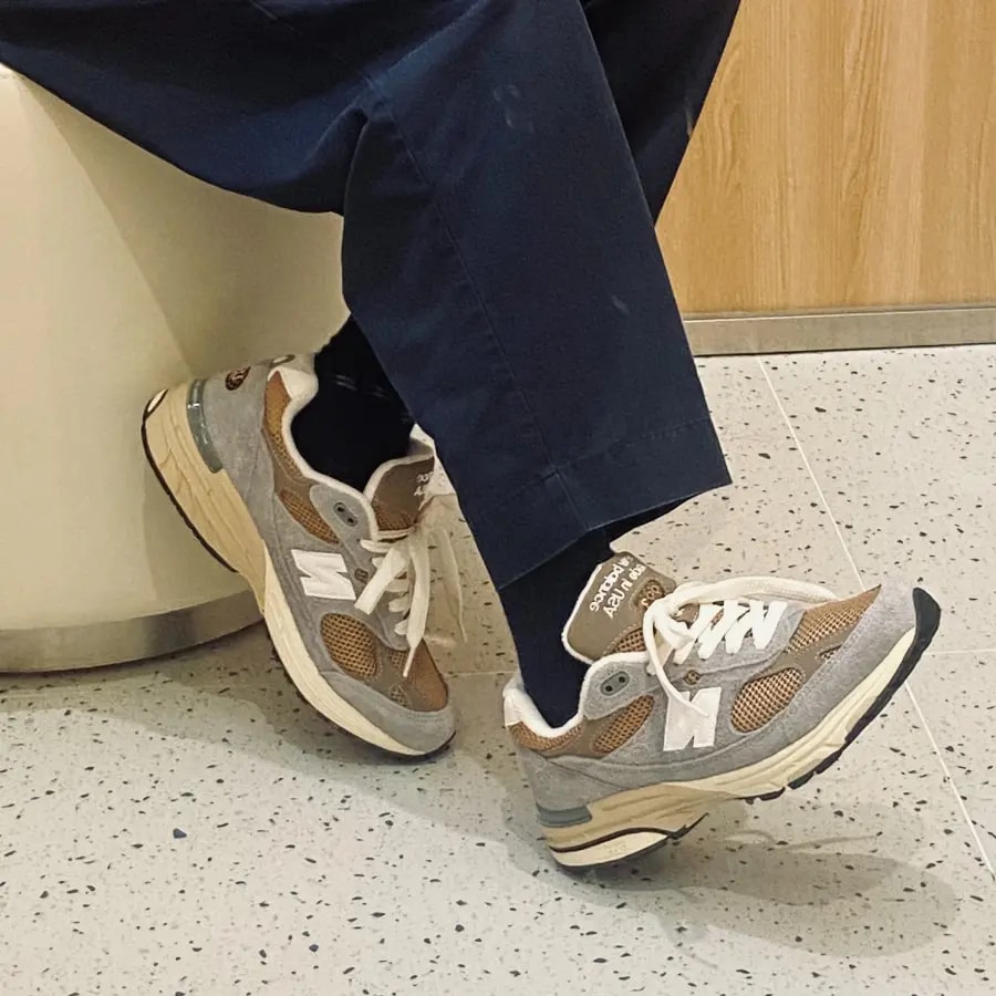 Giày New Balance 993 Made In USA 'Driftwood' U993GG — ảnh 2