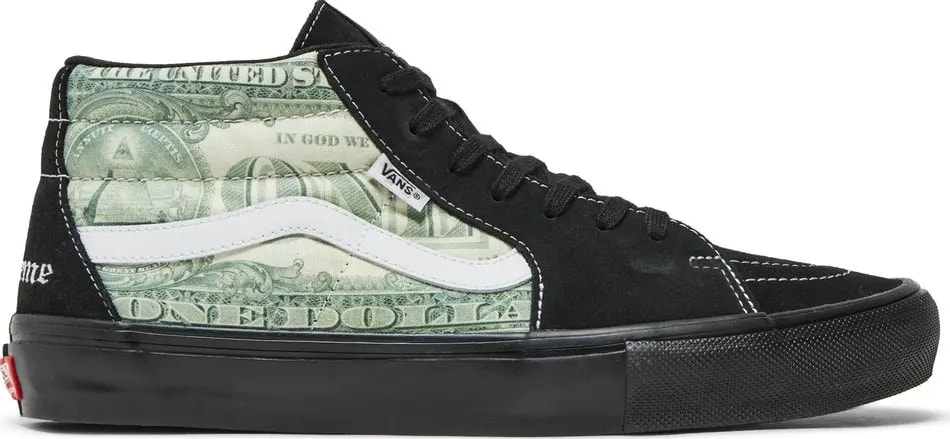 Giày Vans Skate Grosso Mid x Supreme 'Dollar Bill' VN0A5FCGBMA — kich-thuoc: 38-5