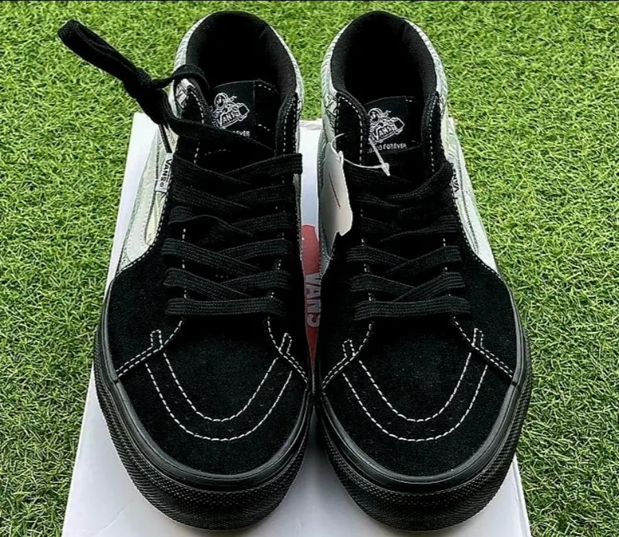 Giày Vans Skate Grosso Mid x Supreme 'Dollar Bill' VN0A5FCGBMA — ảnh 3