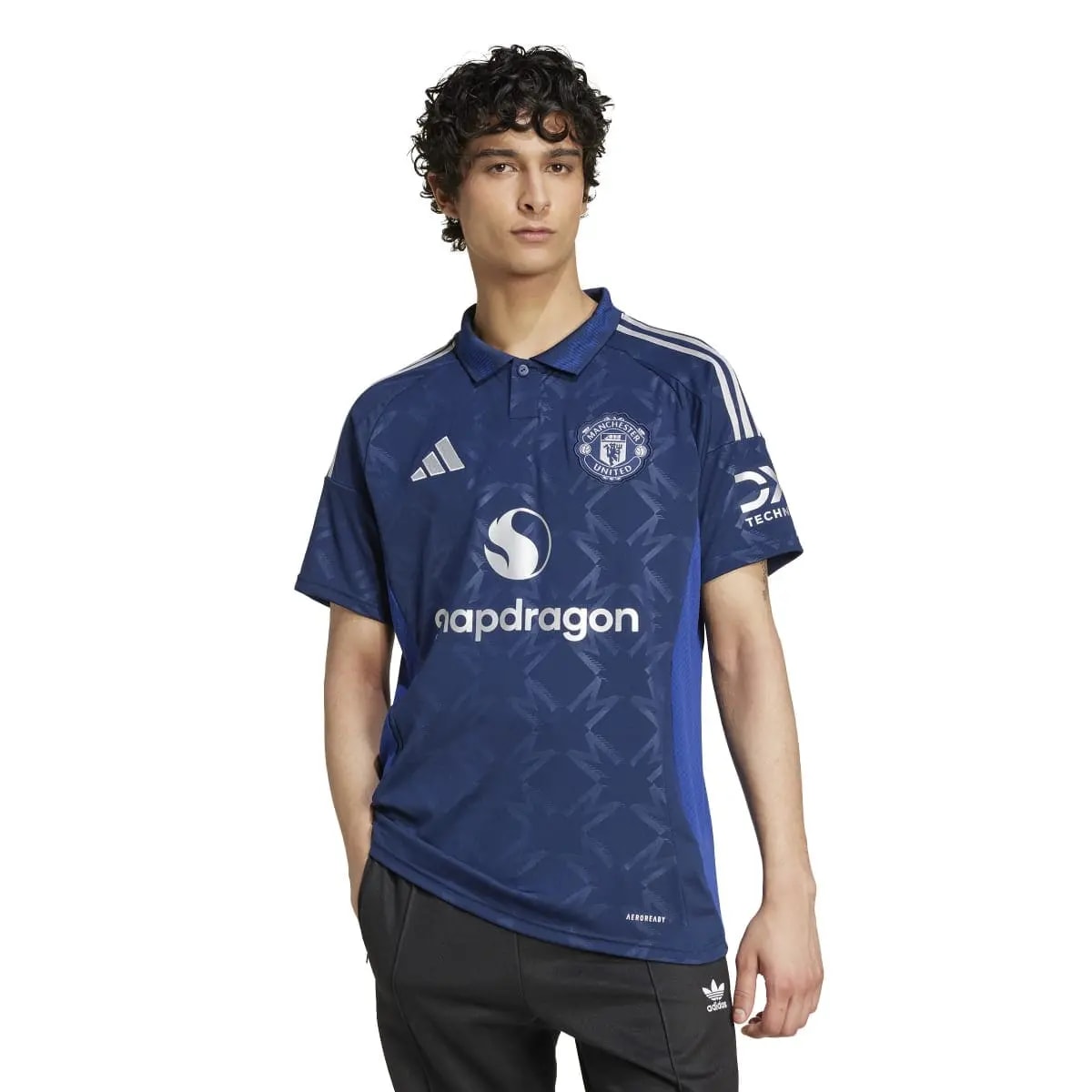 Áo Adidas Manchester United FC Jersey 'Blue' IU1390 — ảnh 2
