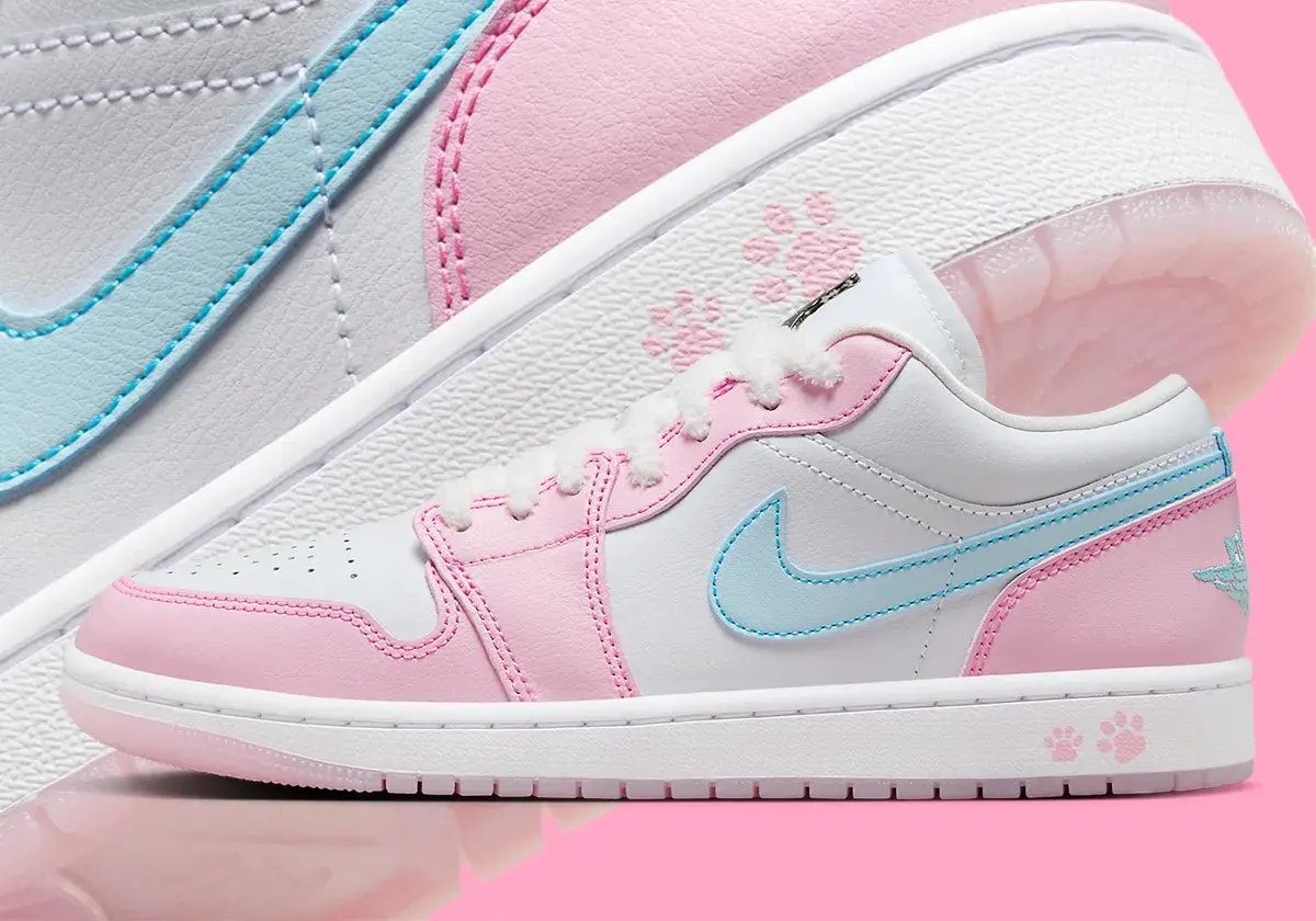 Giày Nike Air Jordan 1 Low SE 'Paw Print' HM3706-141 — ảnh 4