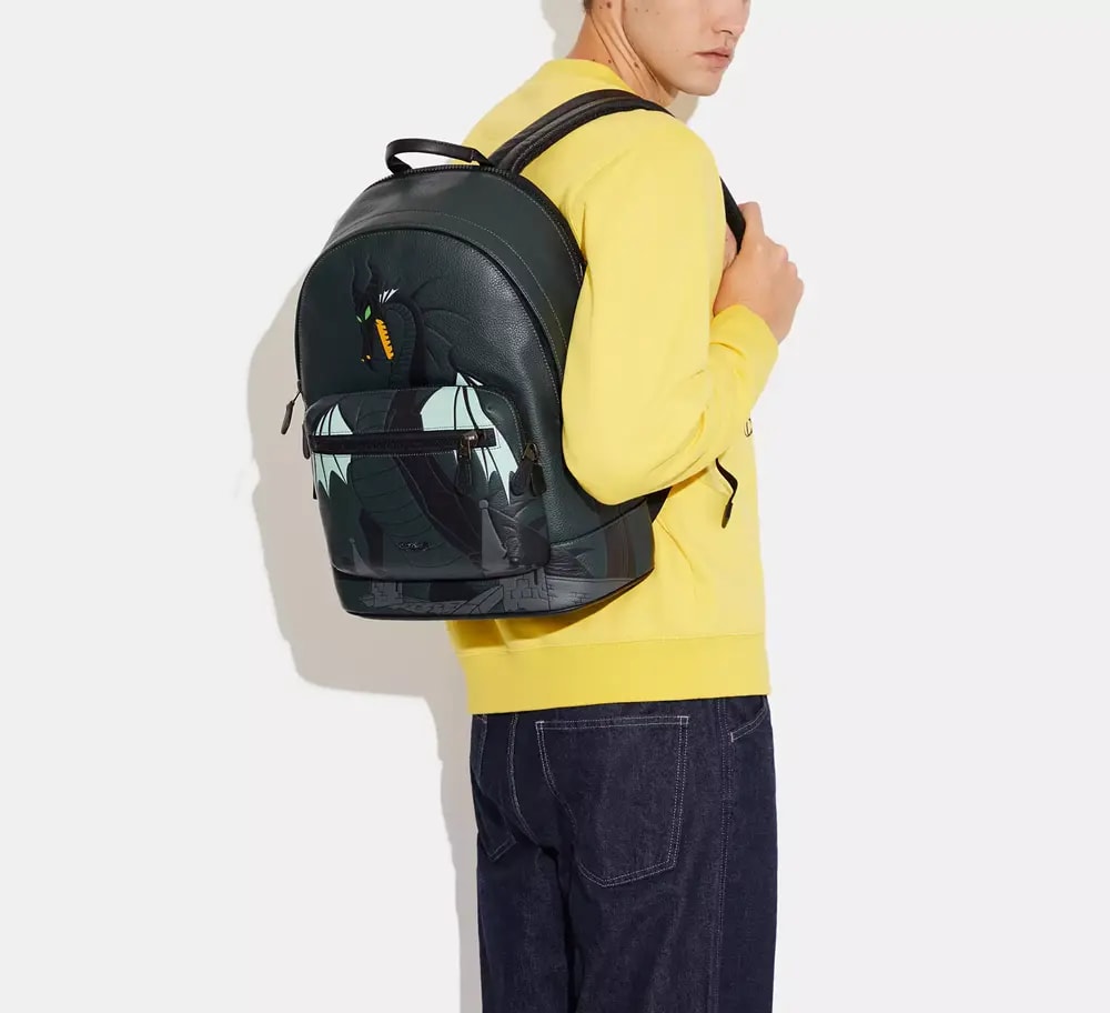 Balo Coach West Backpack x Disney 'Maleficent Dragon Motif' CC043-QBUP1 — ảnh 2