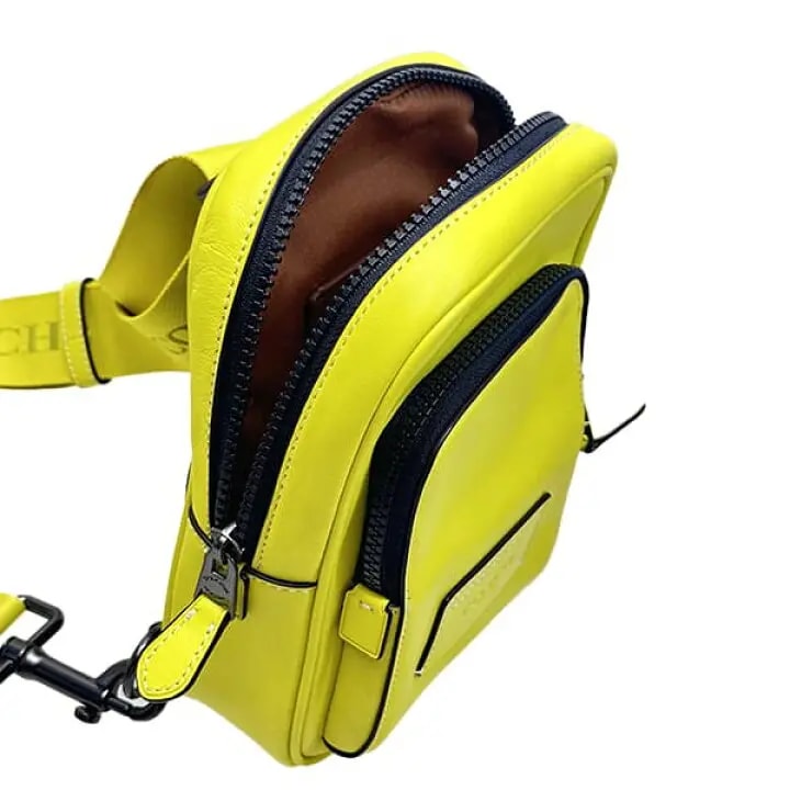 Túi Coach Track Pack 14 'Yellow' CL410-QBMBX — ảnh 3