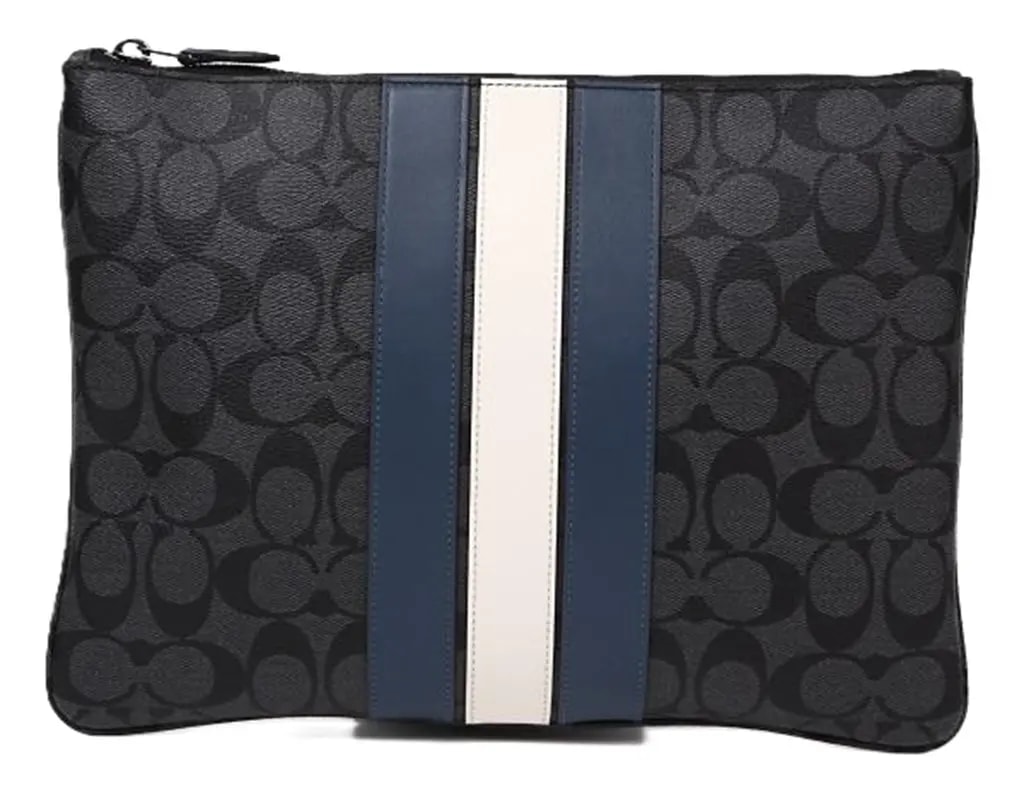 Túi Coach Bag in Signature Canvas Varsity Stripe 'Black' F26071-N3C