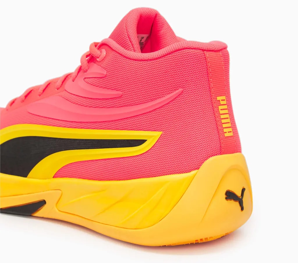 Giày Puma Court Pro 'Red Black Yellow' 310829-01 — ảnh 2