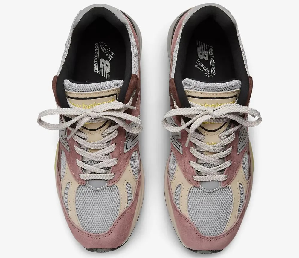 Giày New Balance 991v2 MiUK 'Rosewood' U991MG2 — ảnh 3