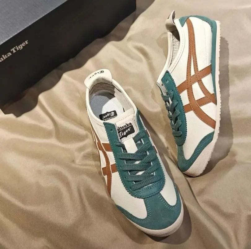 Giày Onitsuka Tiger Mexico 66 'Green Orange' 1183B771-115 — ảnh 3