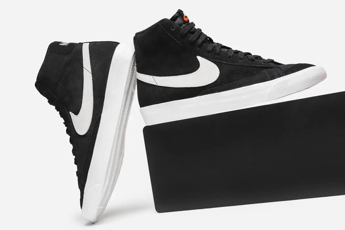 Giày Nike Blazer Mid '77 Suede 'Black Dust' CI1172‑002 — ảnh 5