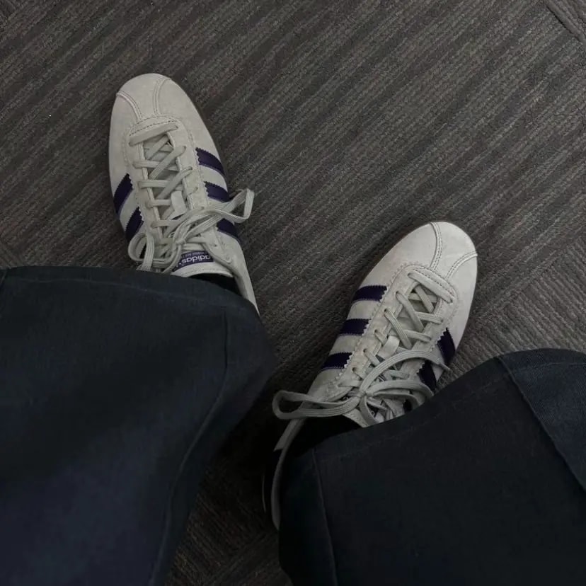 Giày Adidas Originals Bermuda 'Brown Purple' JI4280 — ảnh 3