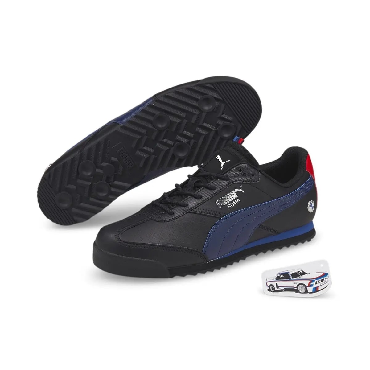 Giày Puma Roma x BMW Motorsport 'Black Blue Red' 307099-01 — ảnh 5