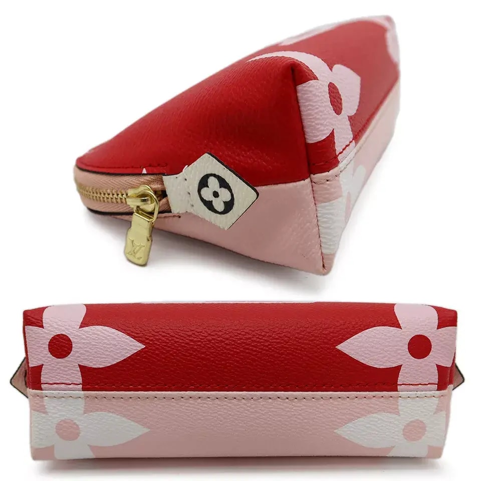 Túi Louis Vuitton Monogram Giant Pochette Cosmetech 'Red' M67694 — ảnh 3