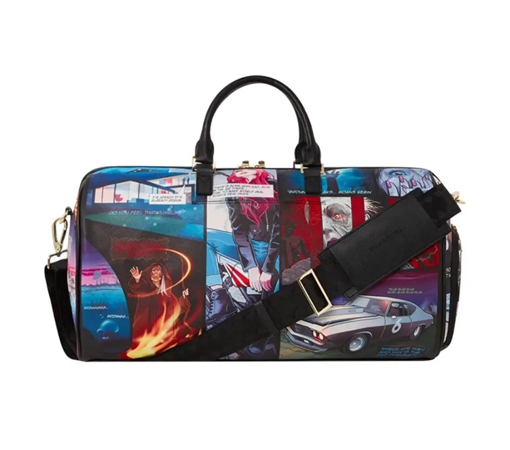 Túi Sprayground Shark Retro Comic 'Multi Color' W0845520 — ảnh 3