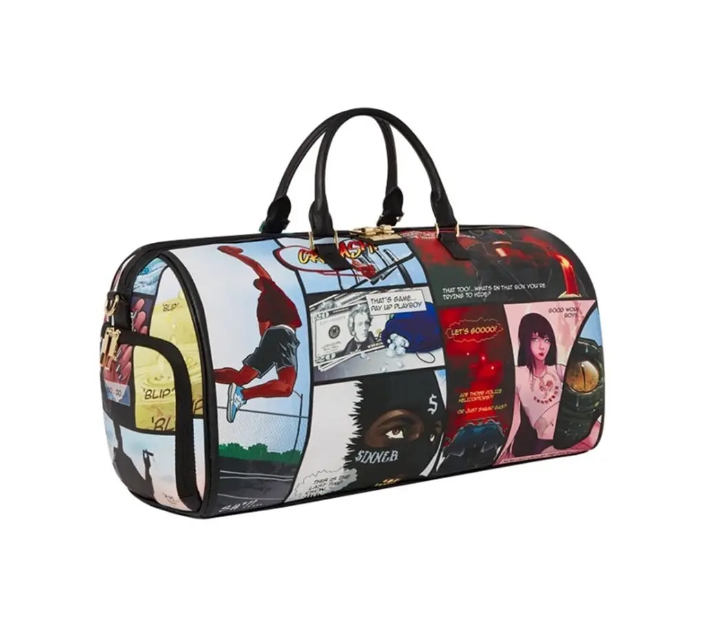 Túi Sprayground Shark Retro Comic 'Multi Color' W0845520 — ảnh 4