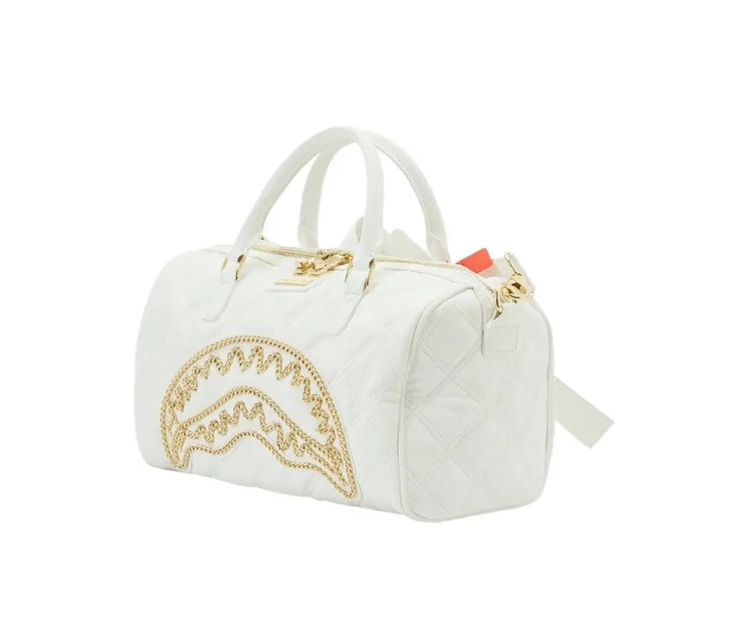 Túi Sprayground Golden Shark 'White' W0825507 — ảnh 3