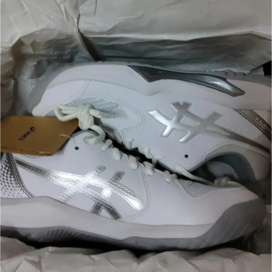 Giày Asics Gel Dedicate 8 'White Pure Silver' 1042A237-101 — ảnh 3