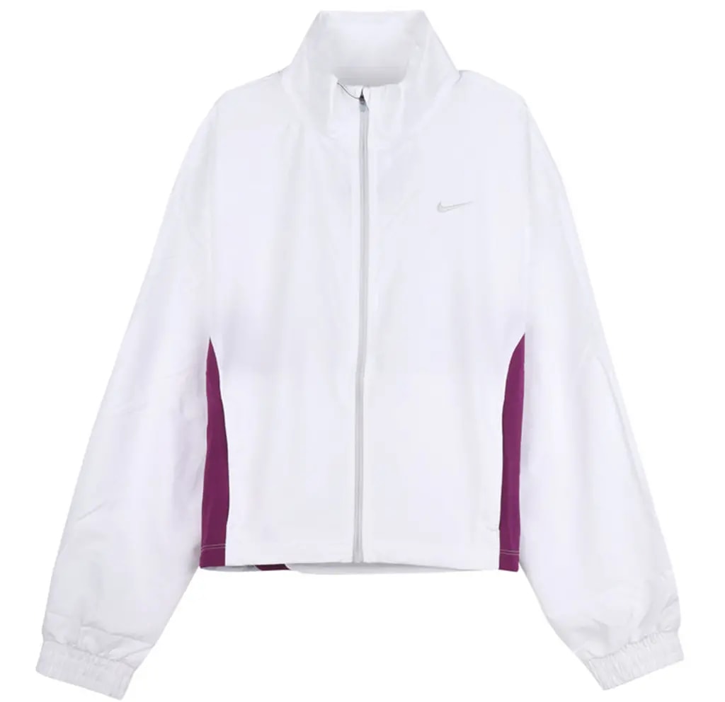 Áo Nike One Dri-Fit Loose Jacket 'White Violet' HF4620-100 — kich-thuoc: L