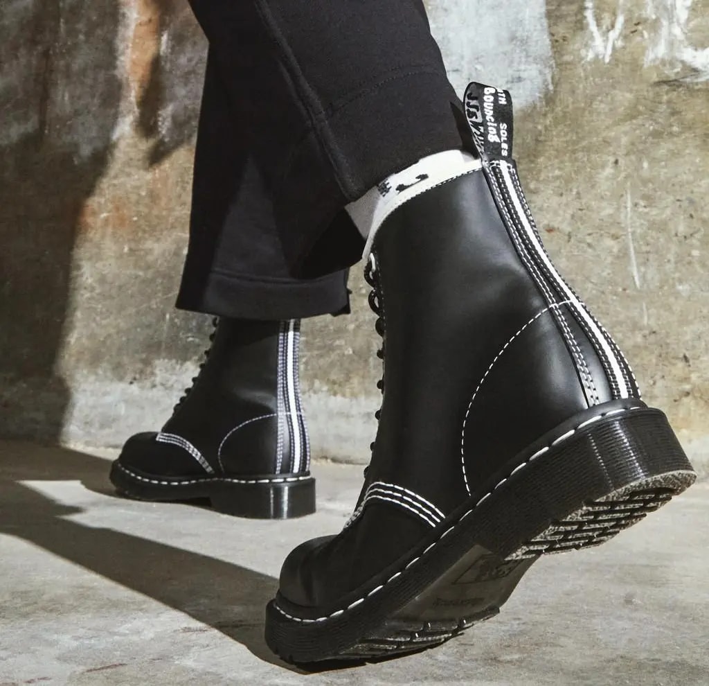 Giày Dr.Martens 1460 Contrast Stitch Leather 'Black' 27303001 — ảnh 2