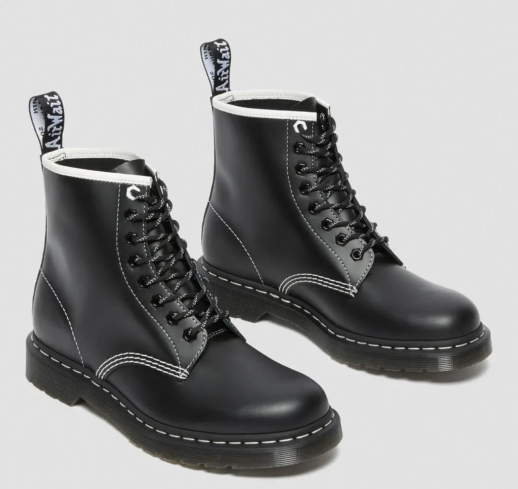 Giày Dr.Martens 1460 Contrast Stitch Leather 'Black' 27303001 — ảnh 4