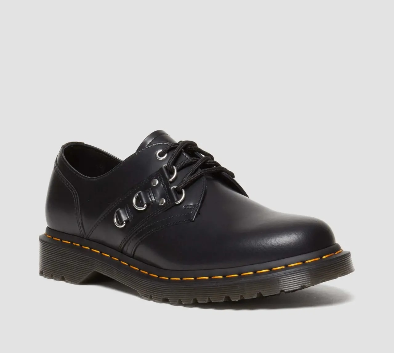 Giày Dr.Martens 1461 Hardware Polished Smooth 'Black' 31595001 — ảnh 5