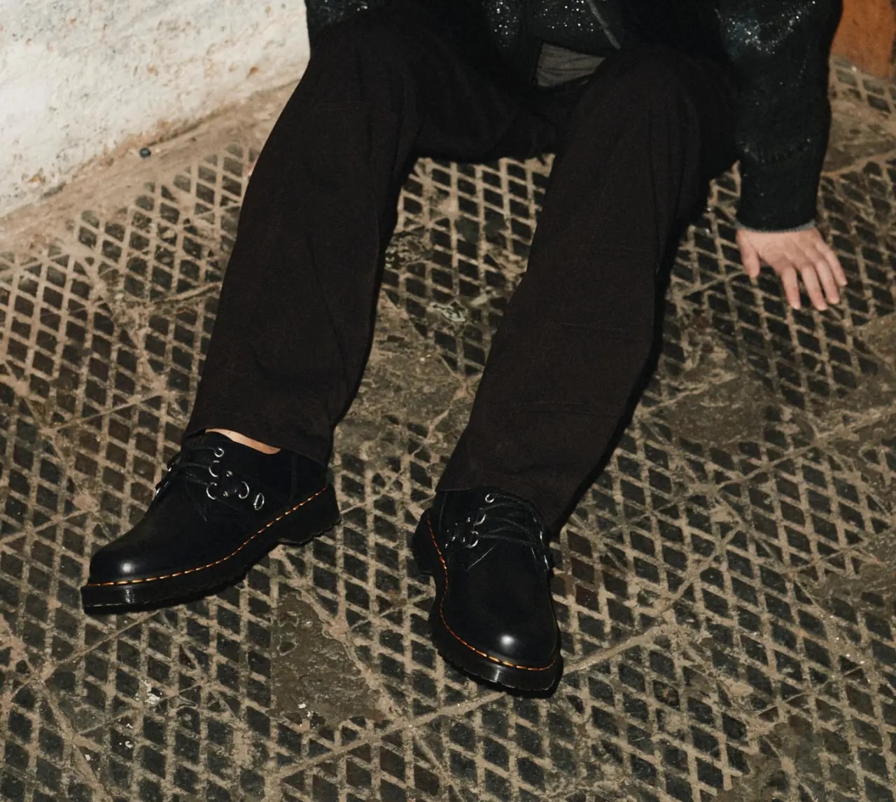 Giày Dr.Martens 1461 Hardware Polished Smooth 'Black' 31595001 — ảnh 2