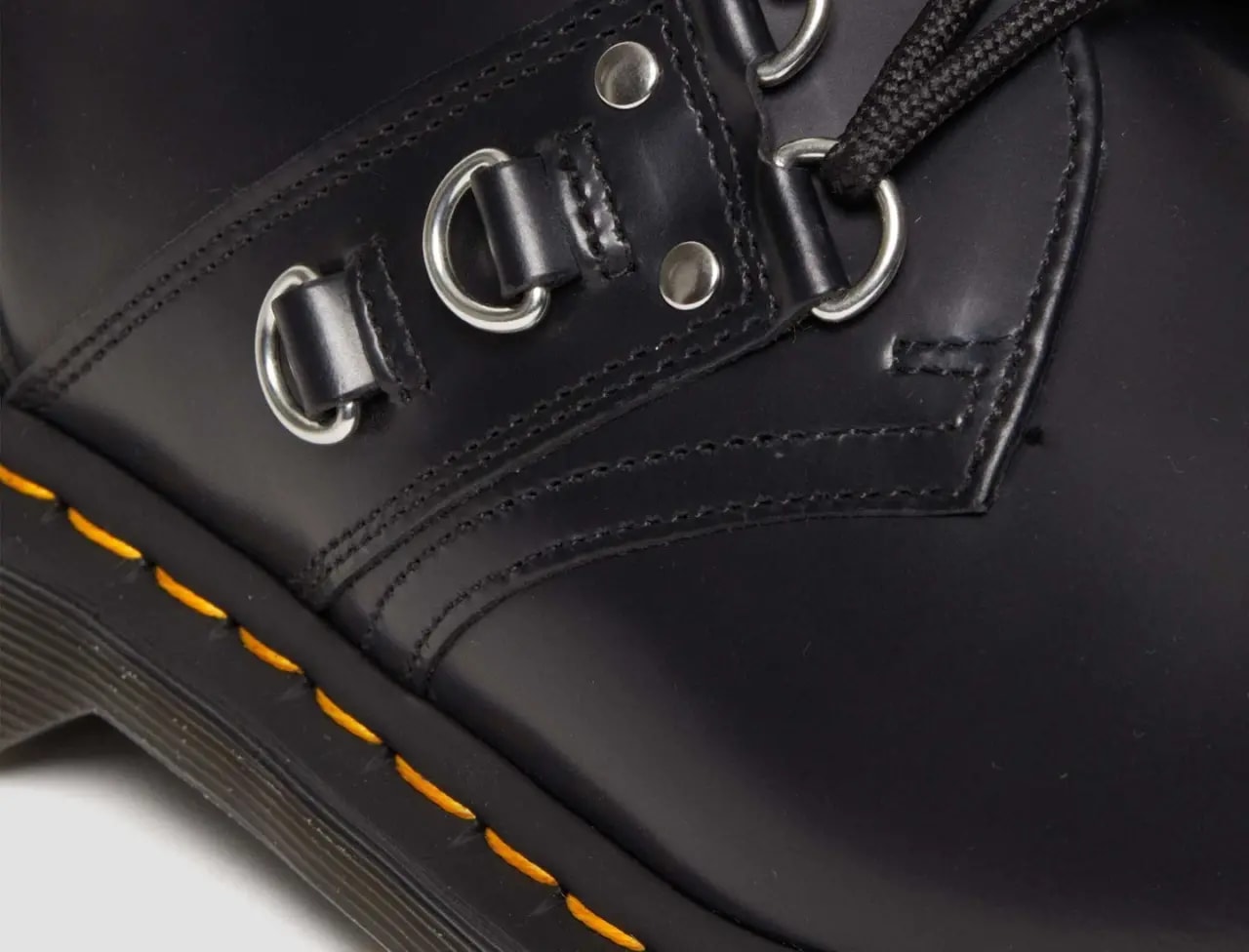 Giày Dr.Martens 1461 Hardware Polished Smooth 'Black' 31595001 — ảnh 4